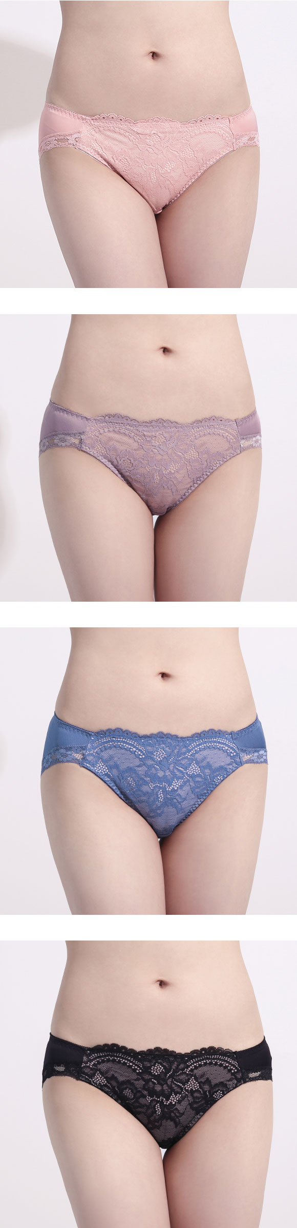 ショーツ スタンダード 大きいサイズ レース M L LL 単品 アンテアージュ