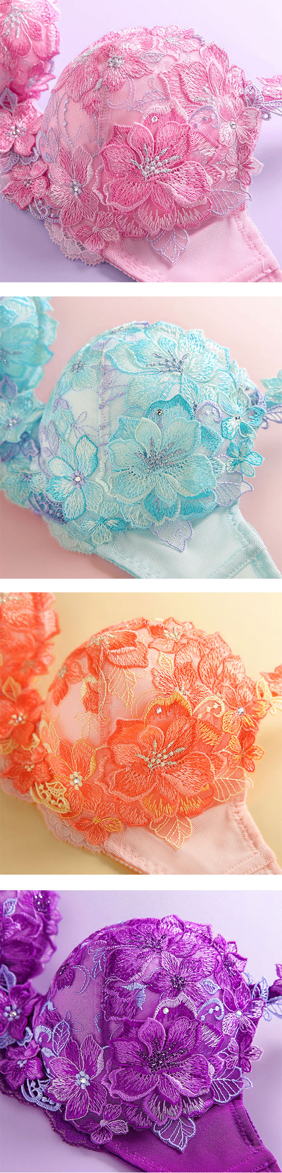 HIMICO ヒミコ ブラジャー 大きいサイズ アンダー80 B C D E F 単品 014series ランジェリー