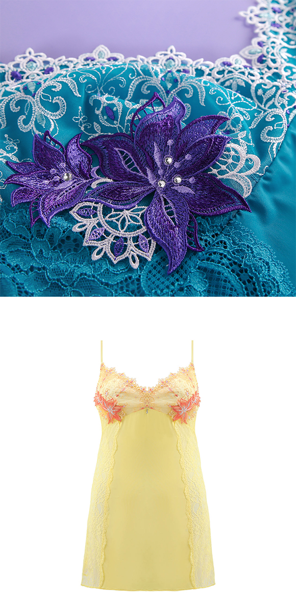 HIMICO GRANDE 002 スリップ ロングキャミソール グラマー 大きいサイズ Giglio Regina ランジェリー