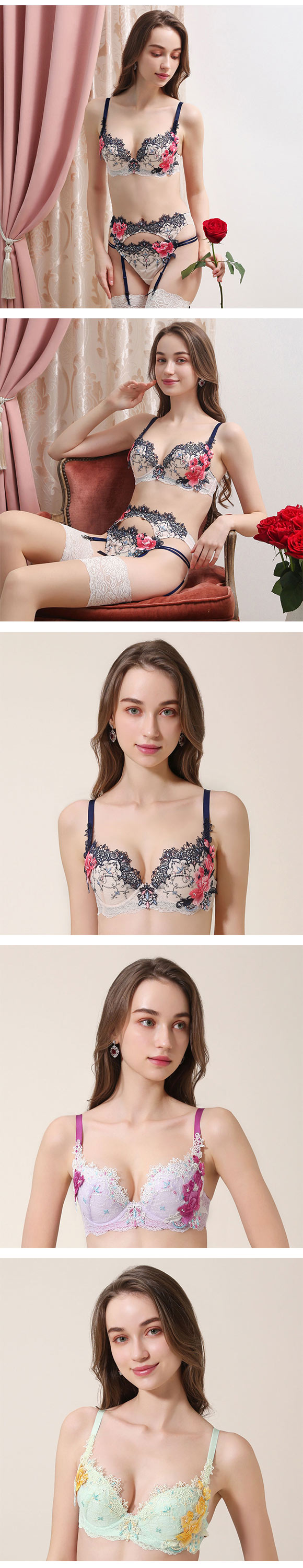 HIMICO ヒミコ ブラジャー 大きいサイズ アンダー80 B C D E F 単品 021series ランジェリー