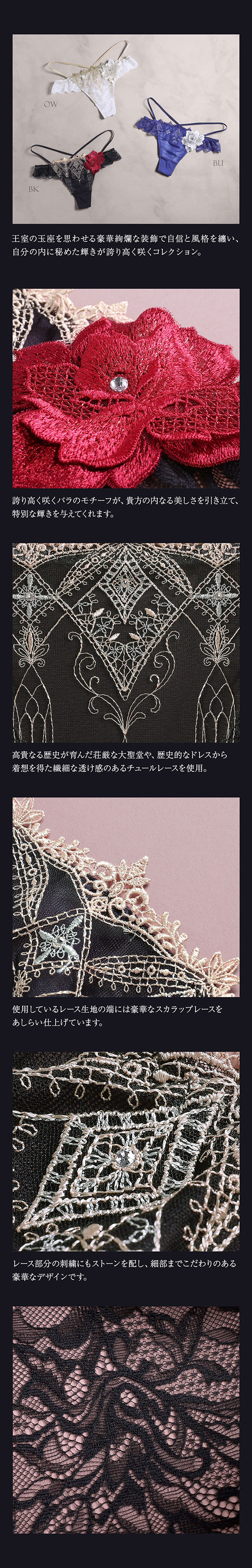 ヒミコ 030シリーズ ショーツ Tバック ソング タンガ M L ランジェリー HIMICO