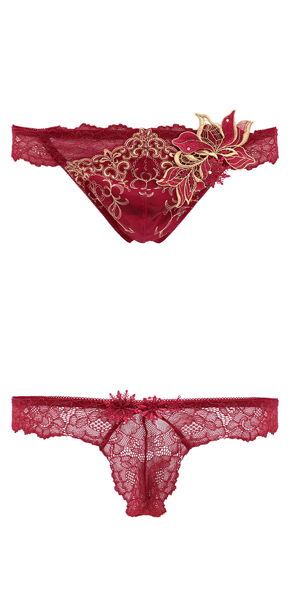 ヒミコ 032シリーズ Tバック パンツ バックレース タンガ メンズ M L