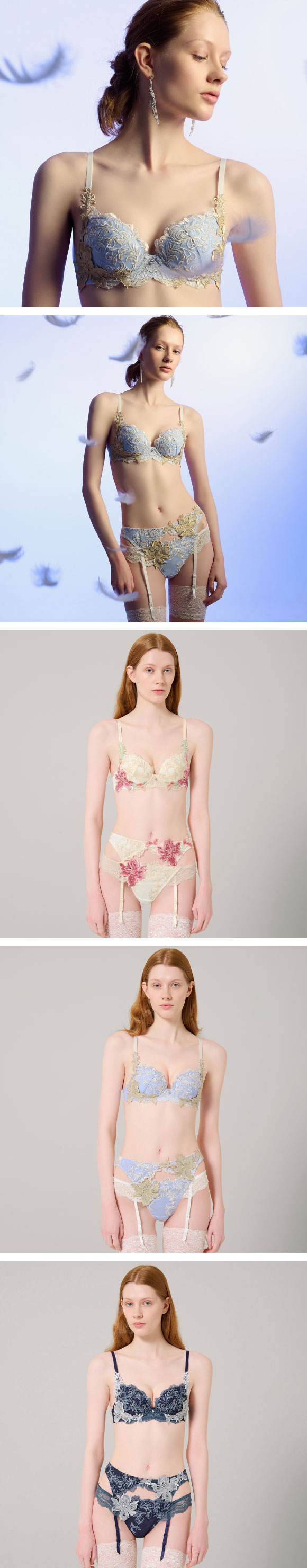 ヒミコ 036シリーズ ガーターベルト M L ランジェリー HIMICO 刺繍ブラジャー 大人ランジェリー 自分へのご褒美 下着 上品ランジェリー