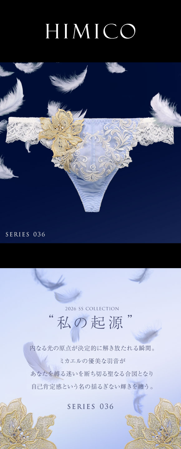 ヒミコ 036シリーズ Tバック パンツ バックレース タンガ メンズ M L HIMICO 大人ランジェリー 自分へのご褒美 下着 上品ランジェリー