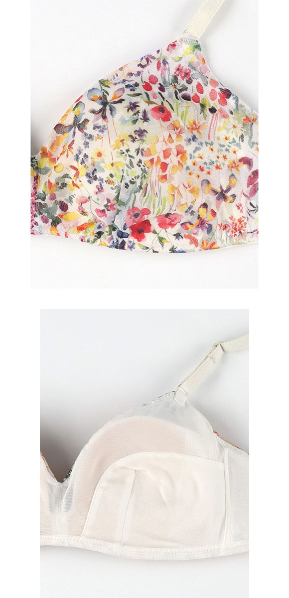 ウンナナクール MADE WITH LIBERTY FABRIC 特別な日以外の364日つけたくなるブラ ノンワイヤーブラ 364ブラ une nana cool