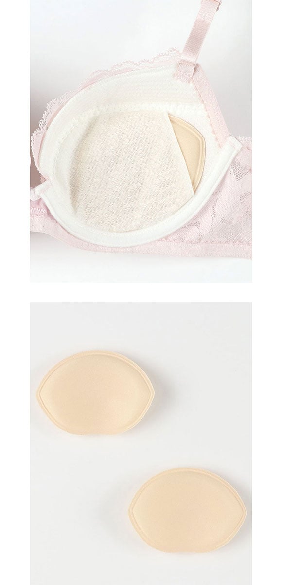 ウンナナクール リボンブラ レース 胸もとフィットながもち 動いても、キレイはつづく 3/4カップブラジャー  単品