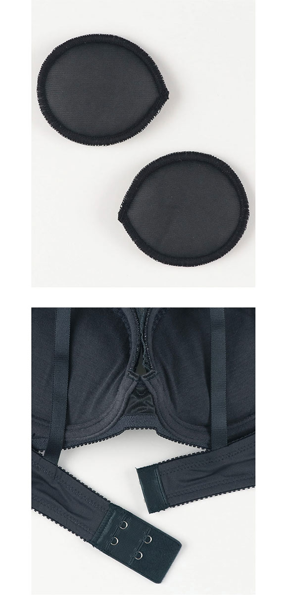 ウンナナクール WEB限定 ブラ＆ショーツセット 3/4カップ ブラジャー ショーツ une nana cool