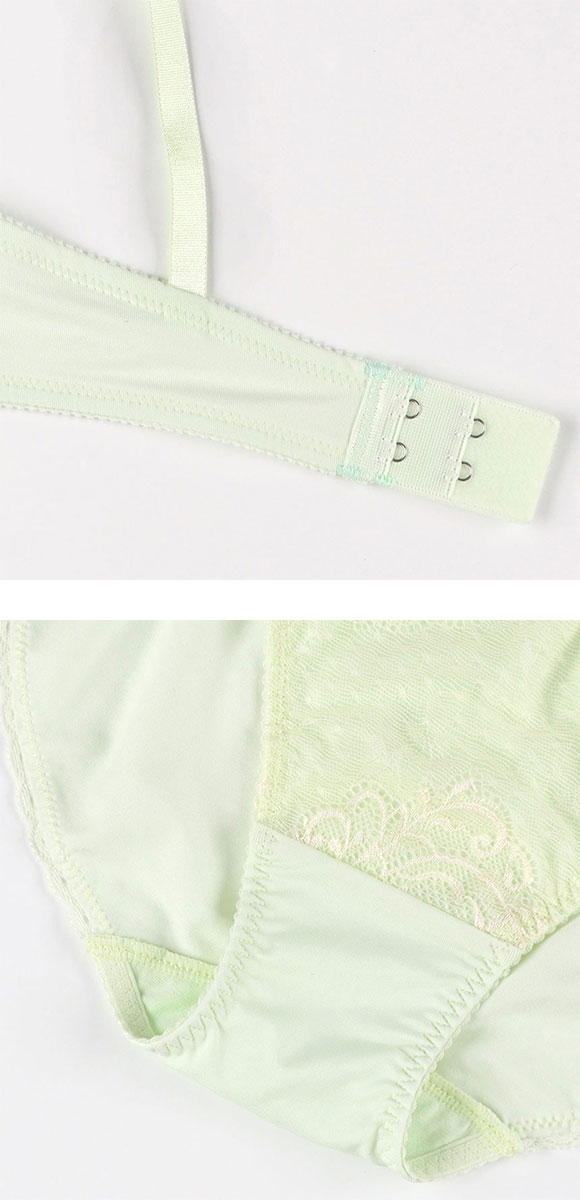 ウンナナクール WEB限定 ブラ＆ショーツセット 3/4カップ ブラジャー ショーツ une nana cool