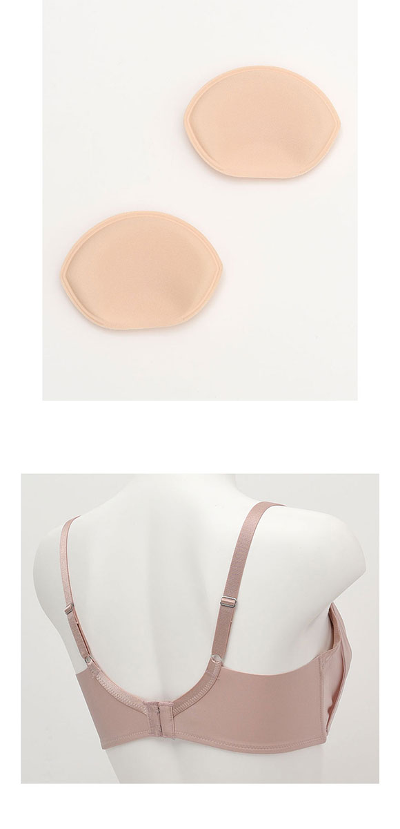 ウンナナクール une nana cool 脇スッキリ さあ、わたし シンプル 3/4カップブラジャー EFG 単品