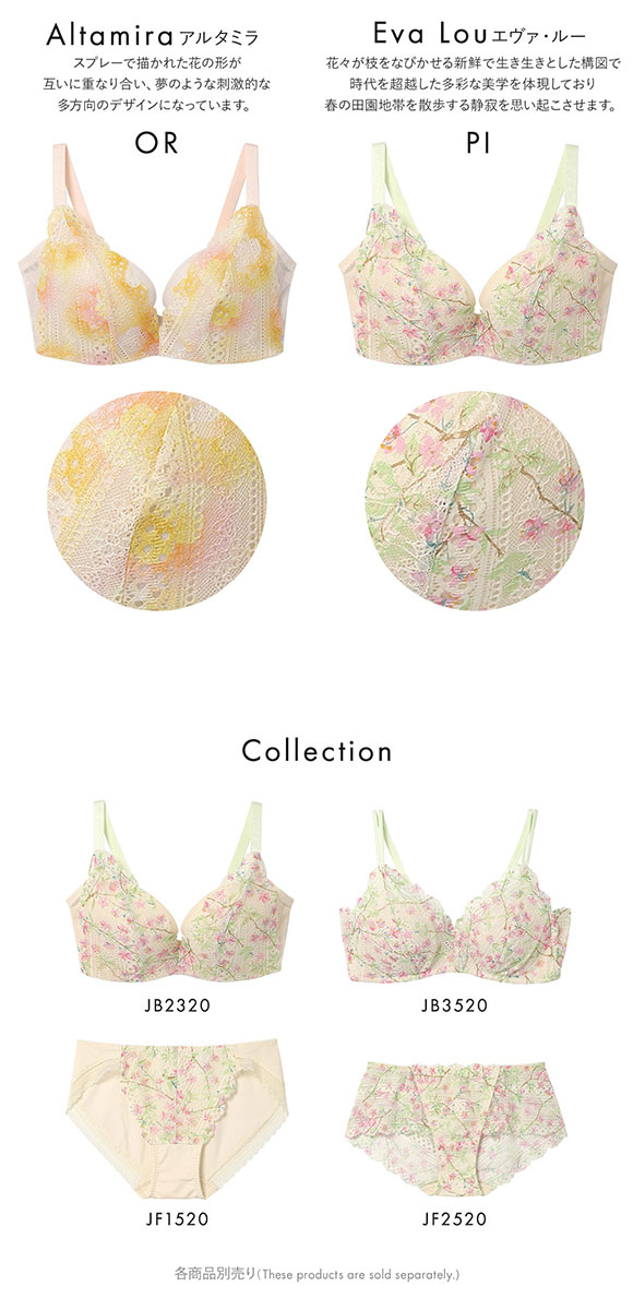 ウンナナクール une nana cool 脇高で背中スムージングブラジャー さあ、わたし レース MADE WITH LIBERTY FABRIC 3/4カップブラジャー 単品