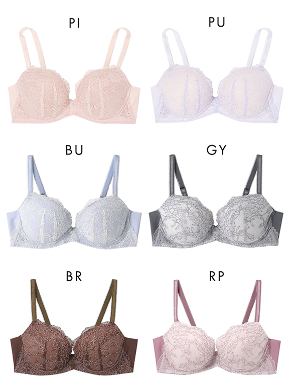 ウンナナクール une nana cool ふゆうする 3/4カップ ブラジャー 単品