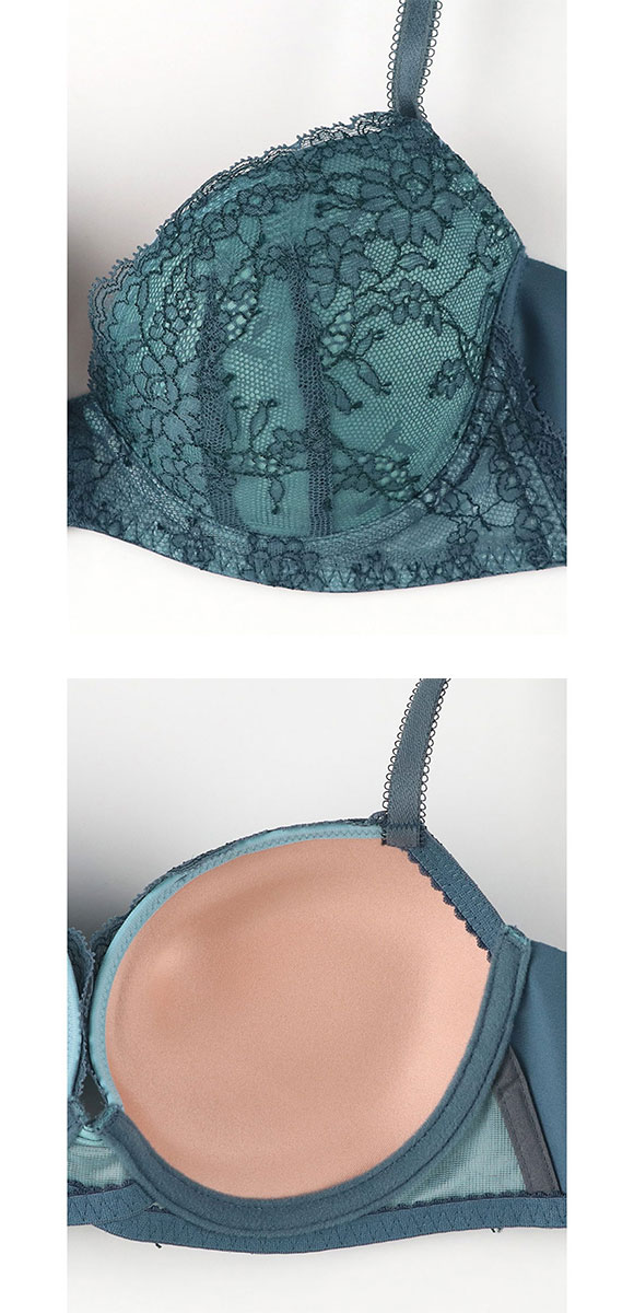 ウンナナクール ふゆうする 3/4カップ ブラジャー une nana cool