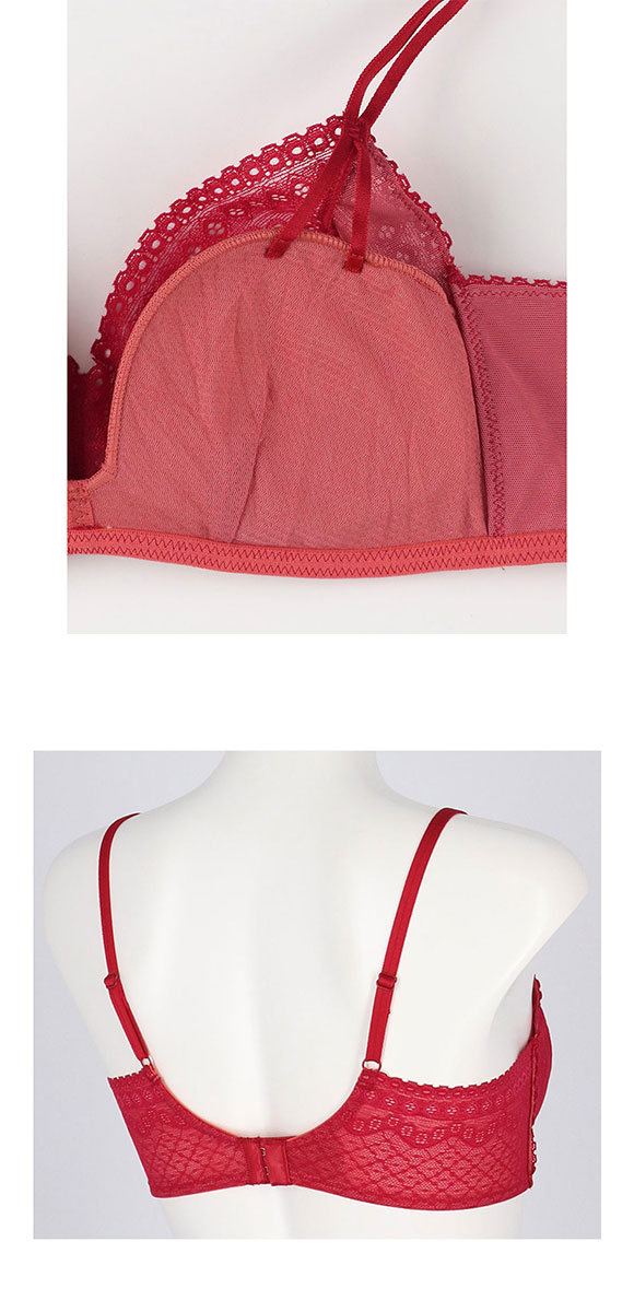 ウンナナクール une nana cool 特別な日以外の364日つけたくなるブラ 364ブラ レース ノンワイヤーブラ 大きいサイズ