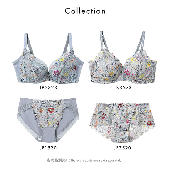 ウンナナクール 特別な日以外の364日つけたくなるブラ 364ブラ レース MADE WITH LIBERTY FABRIC ノンワイヤーブラ une nana cool 大きいサイズ