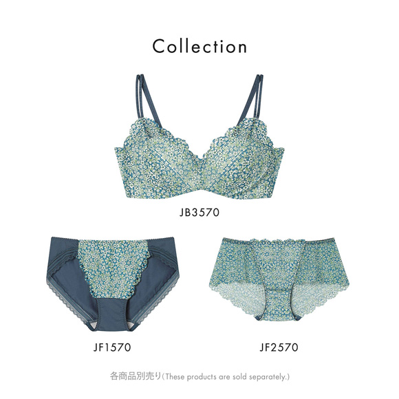 ウンナナクール リニューアル 特別な日以外の364日つけたくなるブラ 364ブラ レース MADE WITH LIBERTY FABRIC ノンワイヤーブラ 単品 une nana cool