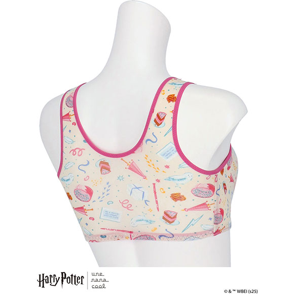 ハリー・ポッター × ウンナナクール Harry Potter ナイトアップブラ パッド付きナイトアップブラ ノンワイヤーブラ ナイトブラ une nana cool