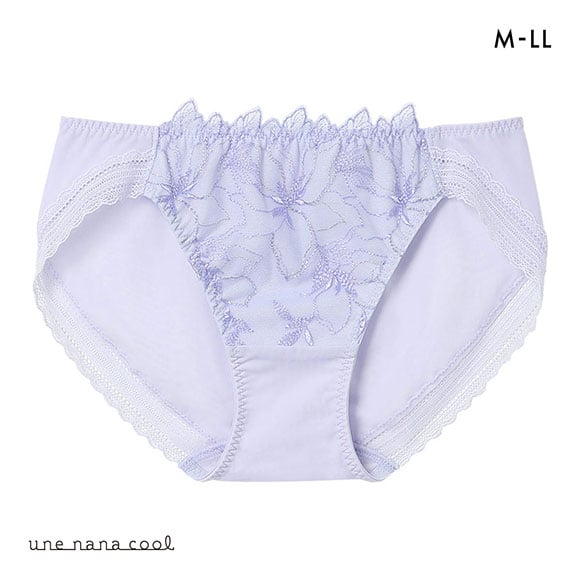 ウンナナクール 小さく見せるブラ ミニマイザーブラ レース ショーツ une nana cool 単品