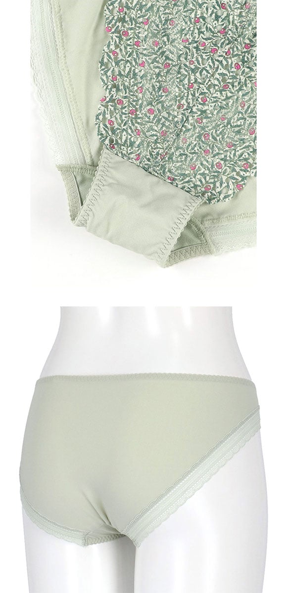 ウンナナクール une nana cool 特別な日以外の364日つけたくなるブラ 364ブラ レース MADE WITH LIBERTY FABRIC ショーツ 単品