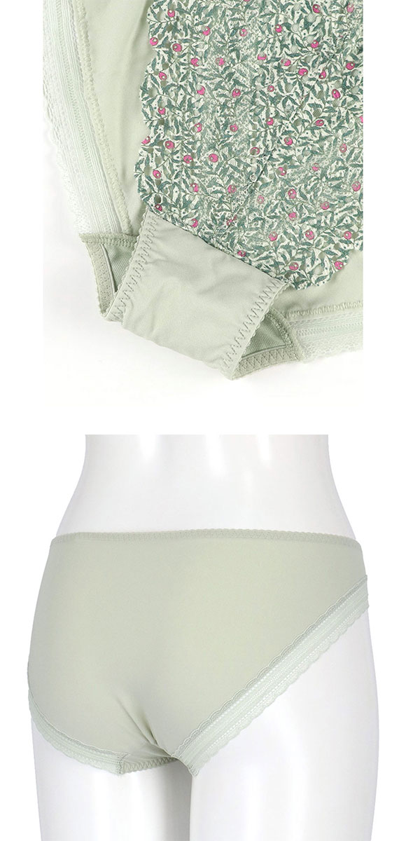 ウンナナクール une nana cool 特別な日以外の364日つけたくなるブラ 364ブラ レース MADE WITH LIBERTY FABRIC ショーツ 単品