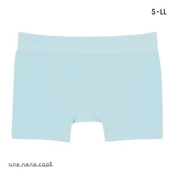 ウンナナクール une nana cool 編立成型ショーツ ボーイレングスショーツ 単品 B4N