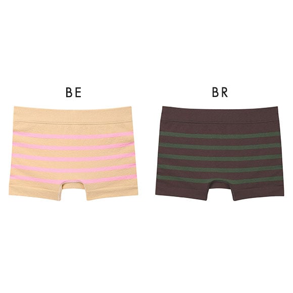 ウンナナクール une nana cool 編立成型ショーツ ボーイレングスショーツ 単品 B4N