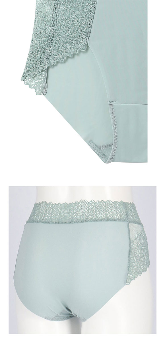 ウンナナクール une nana cool 脇スッキリ さあ、わたし レース ショーツ ヘム 単品