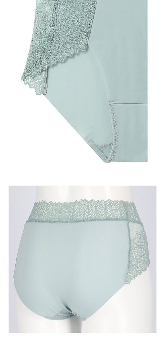 ウンナナクール une nana cool 脇スッキリ さあ、わたし レース ショーツ ヘム 単品