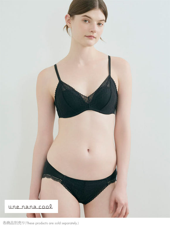 ウンナナクール une nana cool 特別な日以外の364日つけたくなるブラ 364ブラ レース ショーツ 単品