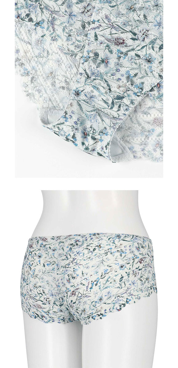 ウンナナクール une nana cool 特別な日以外の364日つけたくなるブラ 364ブラ 総レース MADE WITH LIBERTY FABRIC ショーツ 単品