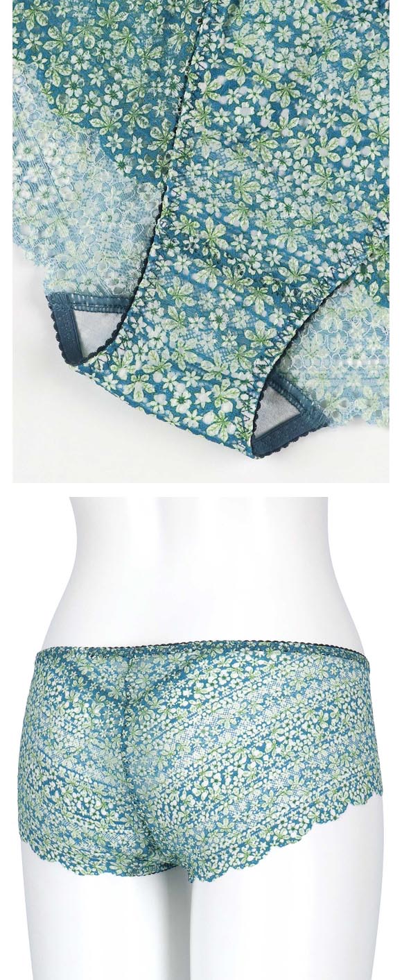 ウンナナクール リニューアル 特別な日以外の364日つけたくなるブラ 364ブラ 総レース MADE WITH LIBERTY FABRIC ショーツ 単品 une nana cool
