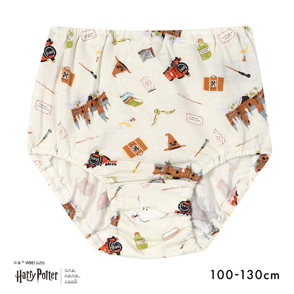 ウンナナクール Harry Potter × une nana cool キッズ ショーツ 女児ショーツ ハリー・ポッター