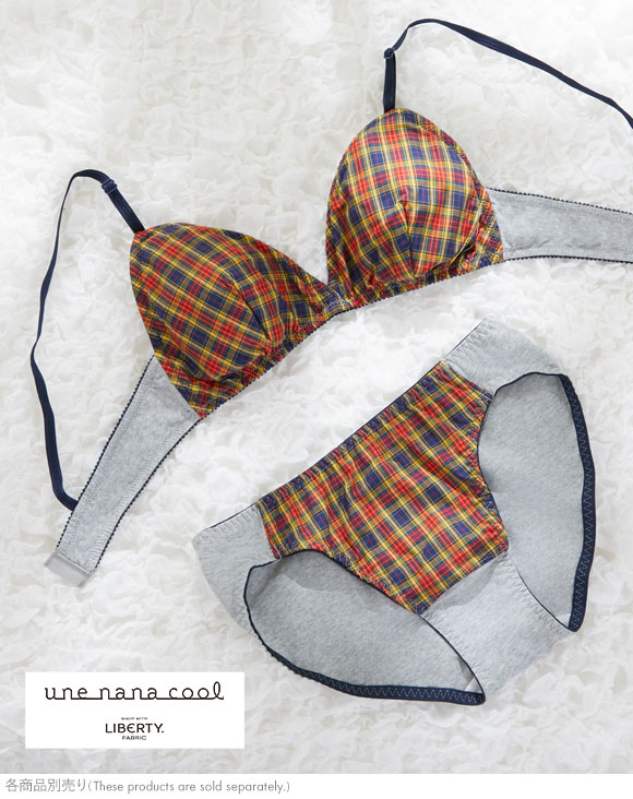 ウンナナクール une nana cool 綿混 MADE WITH LIBERTY. FABRIC ショーツ 単品