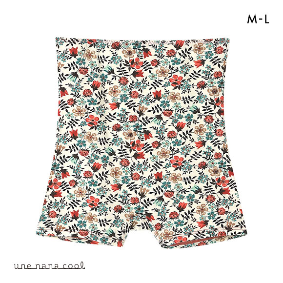 ウンナナクール une nana cool MADE WITH LIBERTY. FABRIC ハラマキ付きショーツ