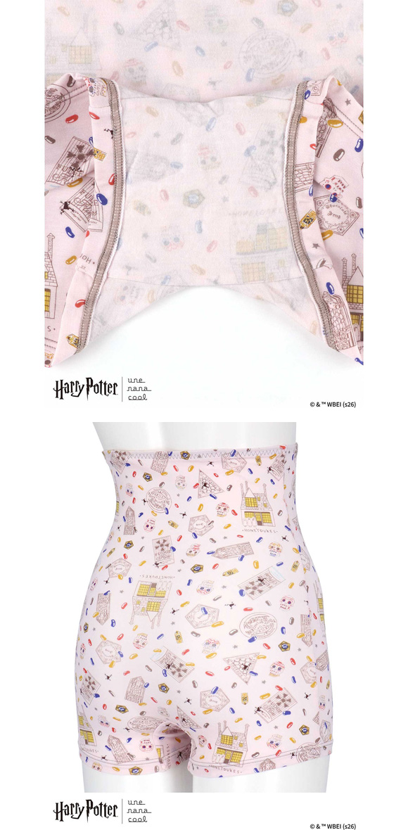 ハリー・ポッター × ウンナナクール Harry Potter ボーイレングスショーツ ハラマキ付きショーツ une nana cool