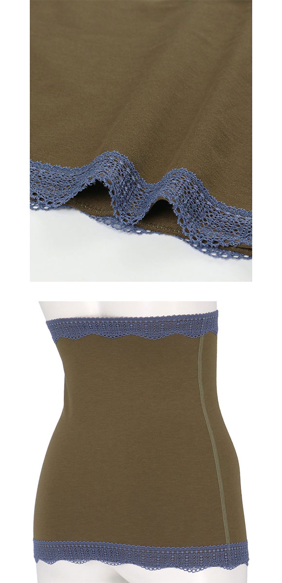 ウンナナクール 綿混 薄手ハラマキ une nana cool