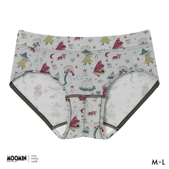 ウンナナクール MOOMIN × une nana cool サニタリーショーツ ムーミン 羽付きナプキン対応