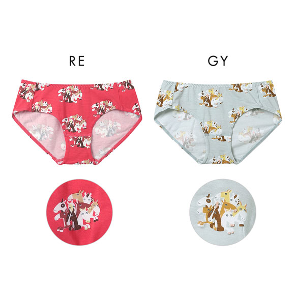 ウンナナクール 2026年お年賀「まるっとうまくいく」 ショーツ une nana cool