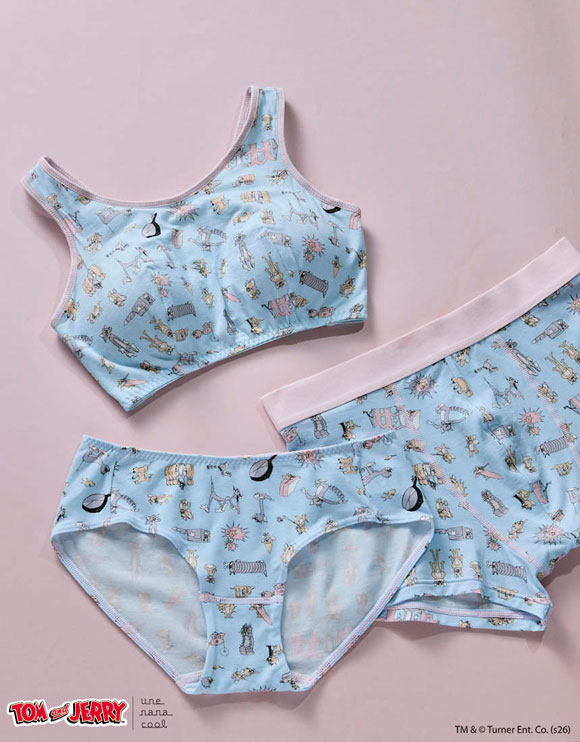 ウンナナクール トムとジェリー × une nana cool ショーツ スタンダード