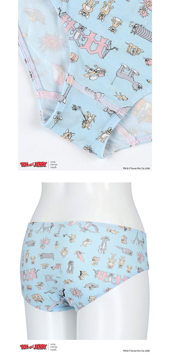 ウンナナクール トムとジェリー × une nana cool ショーツ スタンダード