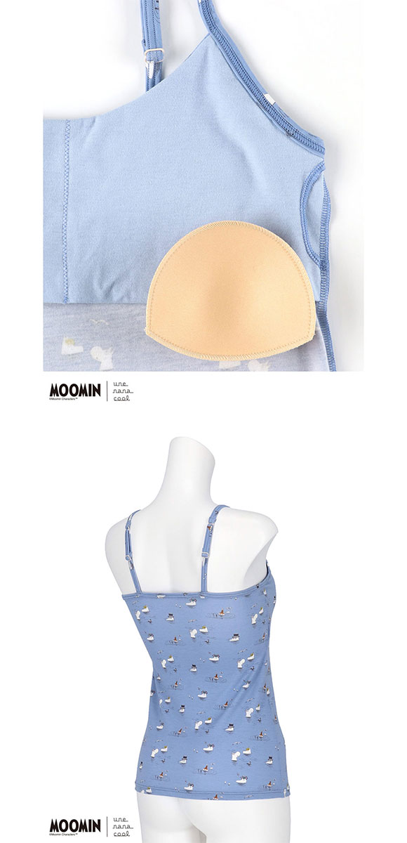 ムーミン様☆絹 オフホワイト無地 着物リメイクキャミソール【同梱 2,130円】 ベア天竺 カップ付キャミソール(ホワイト) / オーガニックコットン