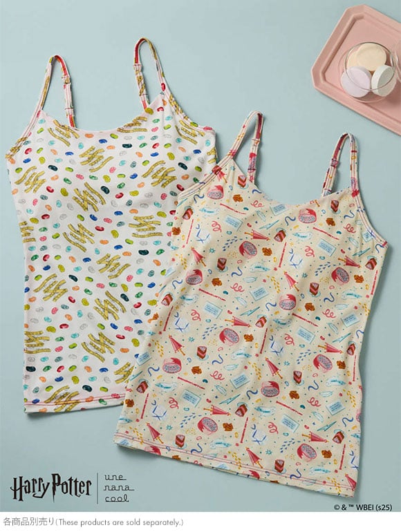ハリー・ポッター × ウンナナクール Harry Potter カップ付きインナー キャミソール une nana cool