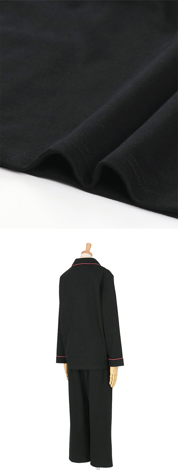 ウンナナクール 綿混 32 CM天竺パジャマ MADE WITH LIBERTY FABRIC ルームウェア 上下セット 長袖 レディース une nana cool