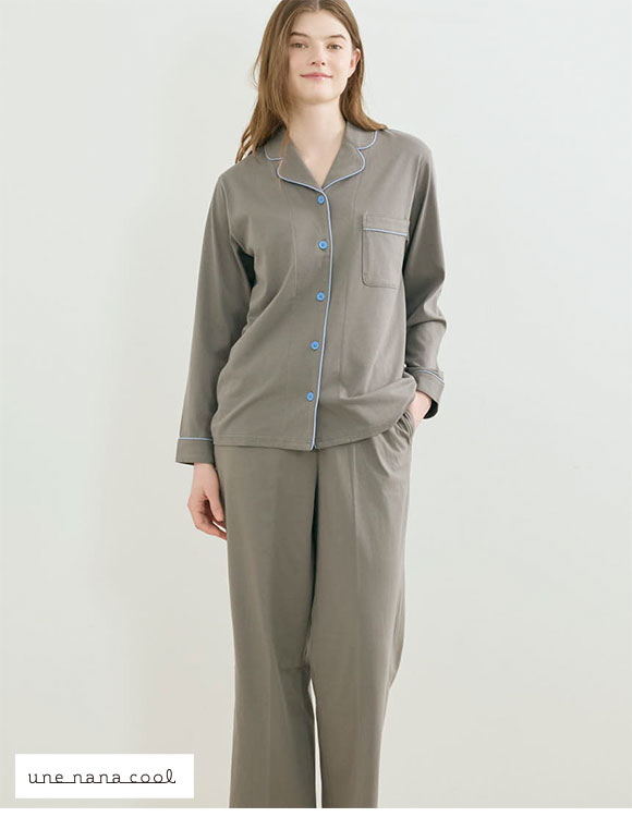 ウンナナクール パジャマ ルームウェア セット販売 美品 Amazon | [ウンナナクール] 【綿100％】肌ざわりなめらか