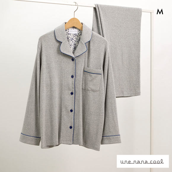 ウンナナクール やわらか杢フライスパジャマ MADE WITH LIBERTY FABRIC