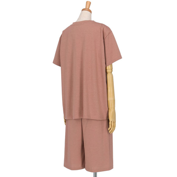 ウンナナクール 綿100％ シルケット天竺半袖パジャマ MADE WITH LIBERTY FABRIC ルームウェア パジャマ 上下セット une nana cool