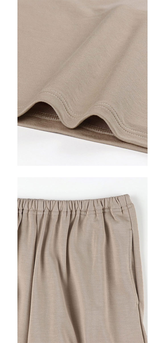 ウンナナクール 綿混 PEANUTS × une nana cool リヨセルハイゲージウラケパジャマ ルームウェア スヌーピー 上下セット 長袖 レディース une nana cool