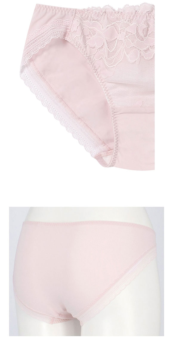 ウンナナクール リボンブラレース ショーツ une nana cool