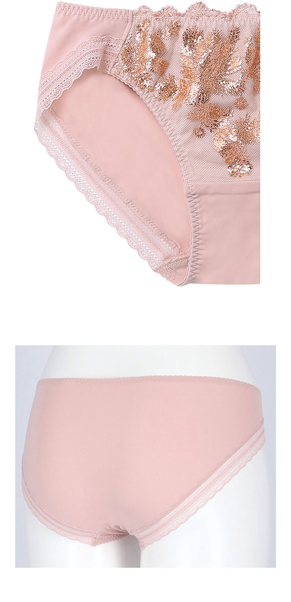 ウンナナクール 箔プリントレースがキラキラ ショーツ une nana cool