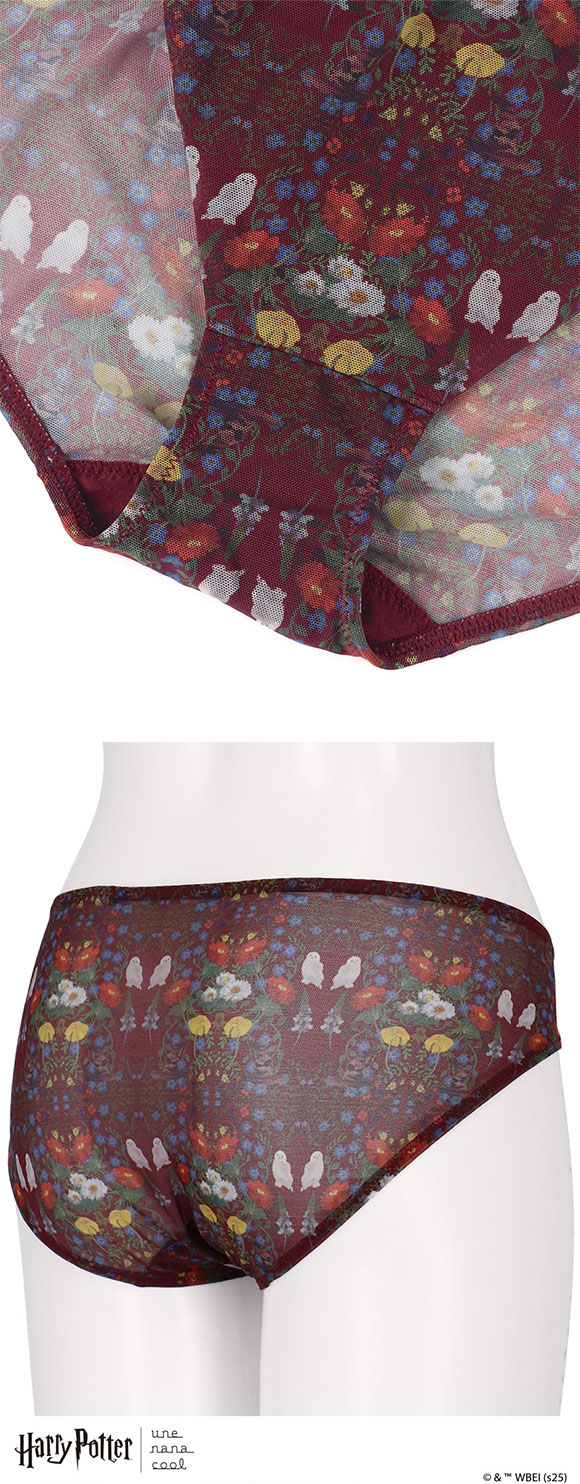 ウンナナクール Harry Potter × une nana cool 364 レース 総レースショーツ スタンダード ハリー・ポッター ショーツ