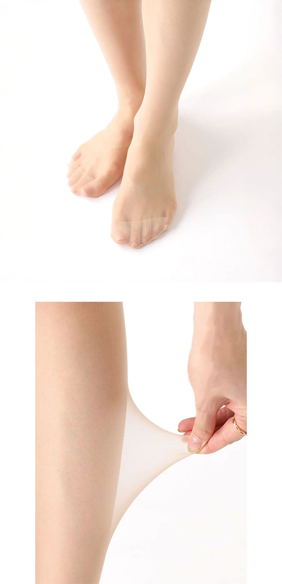 タビオ 美しい素肌感サイハイソックス ストッキング ふともも丈 伝線しにくい レディース 日本製 Tabio